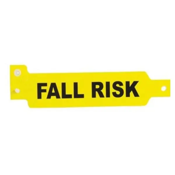 Marketlab Band Alert Non Stretch Polyester Yellow Fall Risk Alert 500/Package – 7645-YL