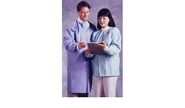 Maytex Corporation Lab Coat White 2X-Large Long Sleeves Knee Length – 6250W-2XL