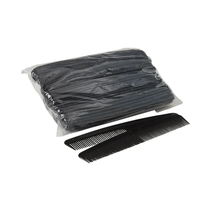 McKesson 7″ Black Plastic Hair Comb