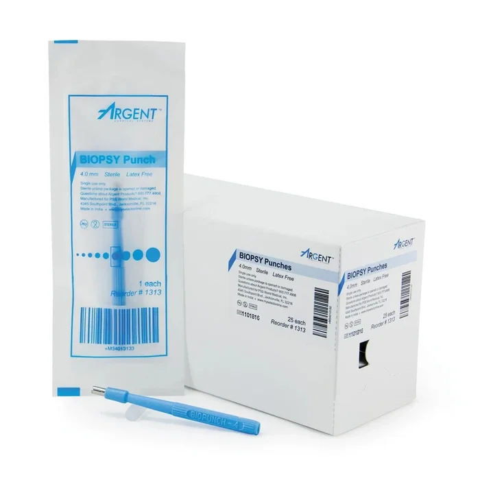 McKesson Argent™ Disposable Biopsy Punches, 4.0 mm