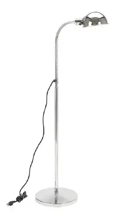 McKesson Gooseneck Exam Light Floor Standing 60 Watt Chrome – 314