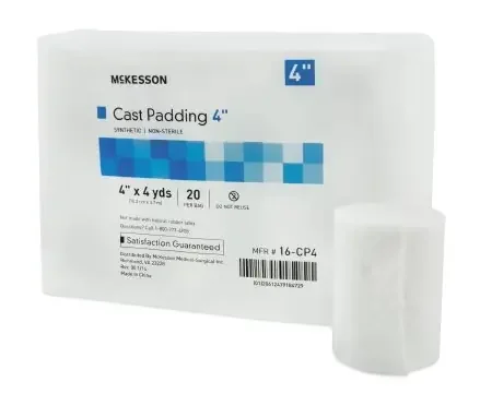 McKesson McKesson Cast Padding 4 Inch X 4 Yard Polyester NonSterile – 16-CP4