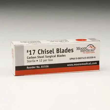 McKesson McKesson Chisel Blade Carbon Steel Sterile – C 313