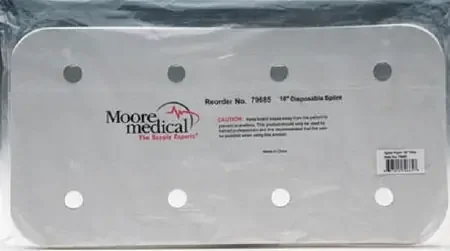McKesson McKesson General Purpose Splint Padded Splint Foam / Paper White 9 X 18 Inch – 79685