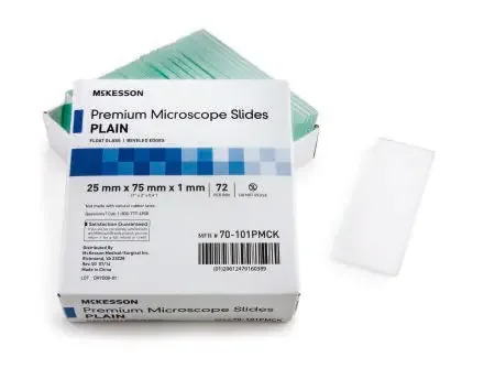 McKesson McKesson Microscope Slide 25 X 75 X 1 mm Plain – 70-101PMCK