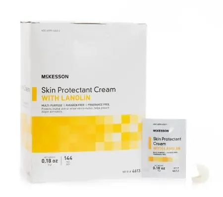 McKesson McKesson Skin Protectant Mckesson 5 Gram Individual Packet Unscented Cream – 4613