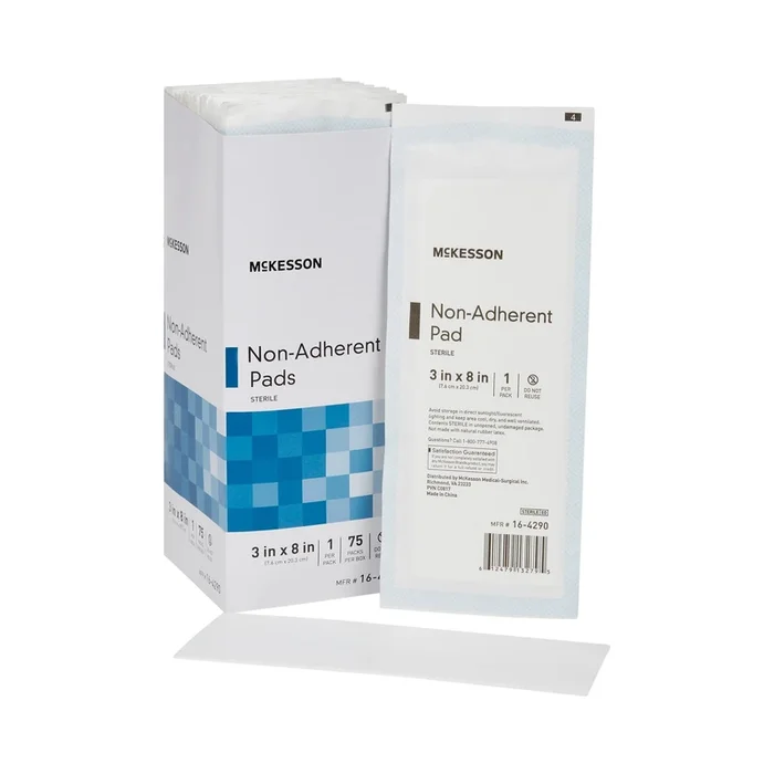 McKesson Non-Adherent Dressing, 3 x 8 inch
