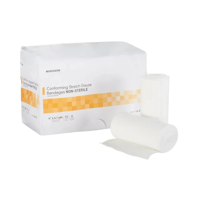 McKesson Nonsterile Conforming Bandage, 4 Inch x 4-1/10 Yard