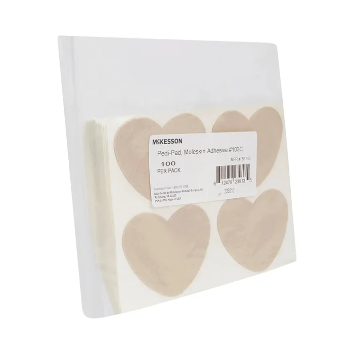 McKesson Pedi-Pad Beige Protective Pad, Size 103-C