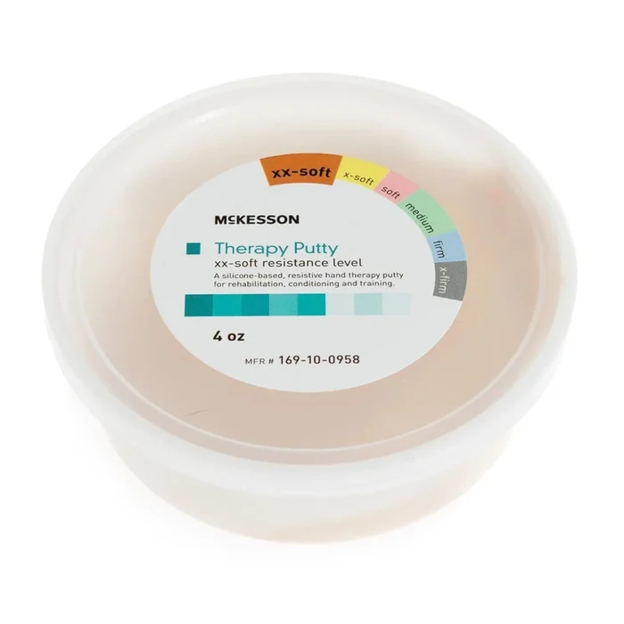 McKesson Therapy Putty, Tan, Extra Extra Soft, 4-ounce