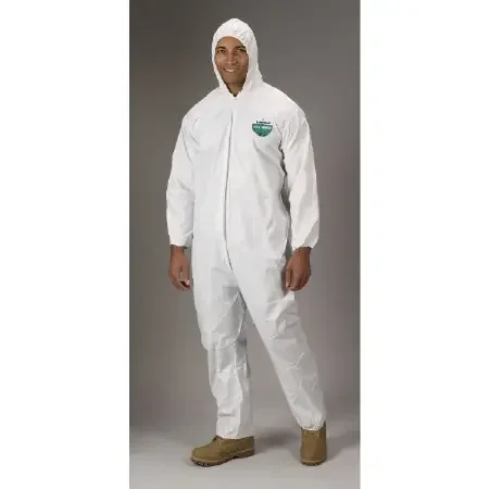 Med-Tech Resources MicroMax Coverall Medium White Disposable – TR-TG428