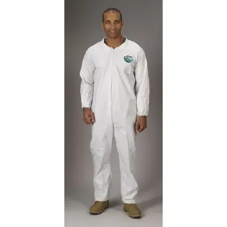 Med-Tech Resources MicroMax NS Coverall Large White Disposable – TR-CTL417L