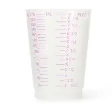 Medegen Intake Drinking Cup, Plastic, Disposable, 9 Oz