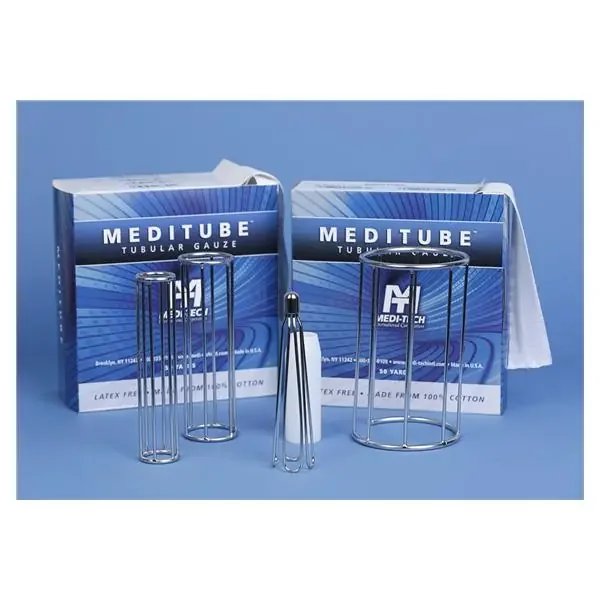 Medi-Tech Intl Corp Bandage Meditube 5″X50Yd Gauze Cotton Size 6 Lf Sterile Ea – MTTG324