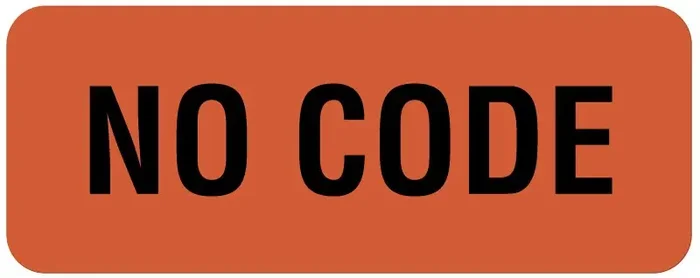 Medical Labels – Code Status Label, 2-1/4″ x 7/8″