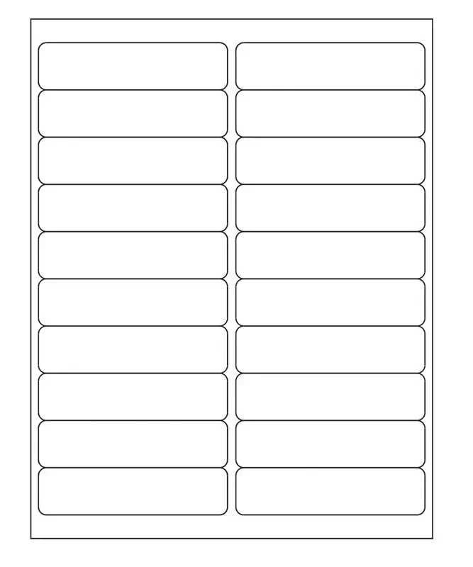 Medical Labels – Laser Printer Labels, 4″ x 1″