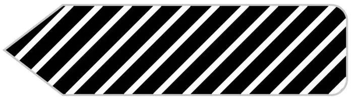 Medical Labels – UniArrow Jr Spacesaver, 1-3/16″ x 5/16″