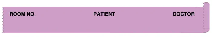 Medical Labels – Violet Patient Chart Tape, 1/2″ x 500″