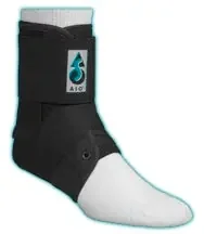 Medical Specialties ASO Ankle Support 2X-Small Lace-Up / Hook and Loop Strap Closure Left or Right Foot – 264019