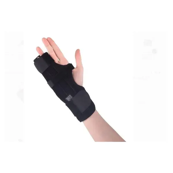 Medical Specialties Splint Boxer Adult Wrist Black 7-8.25″ Size Large Left Ea – 223575