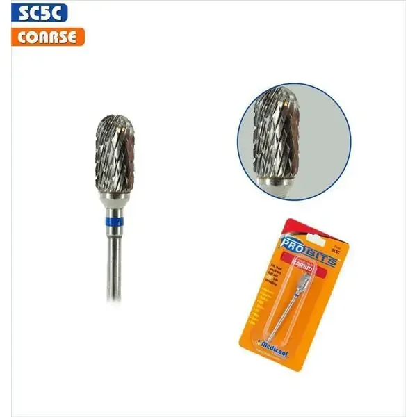 Medicool Bit 3/32″ Coarse Round Barrel Swiss Carbide Ea – SC5C