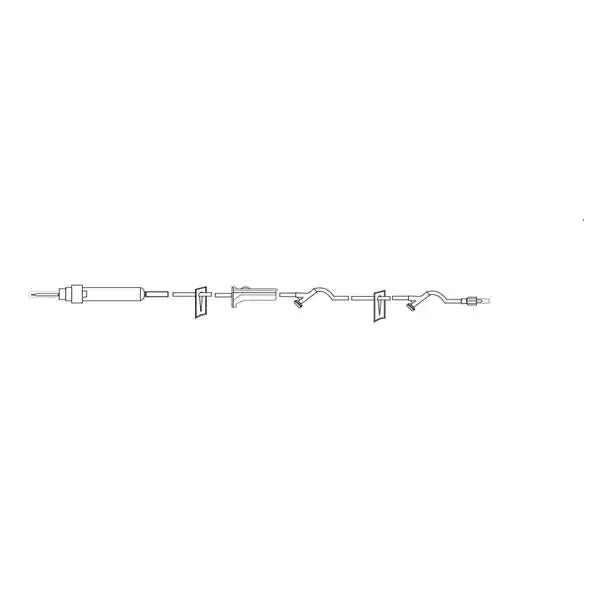 Medsource International Iv Administration Set 2 Split Septum Y-Site 100″ 10 Drops/Ml Ea, 50 Ea/Ca – MS-83175
