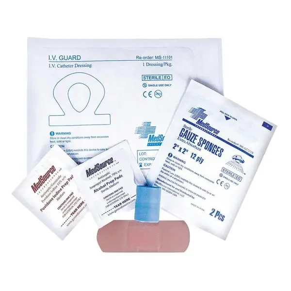 Medsource International Kit Iv Starter With Medsource I.V. Guard Dressing Lf Sterile Ea, 100 Ea/Ca – MS-80033