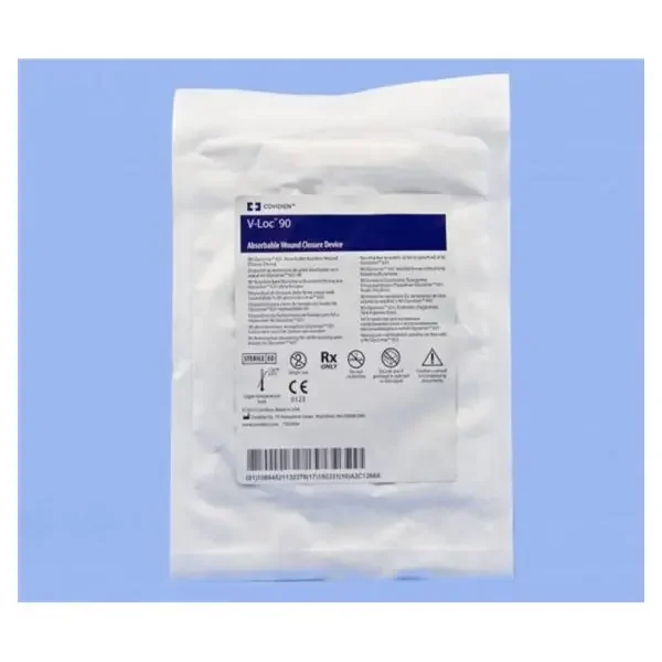 Medtronic MITG-Covidien Suture 3-0 Glycolide P-14 V-Loc 90 Undyed 18″ Barbed Absorbable 12/Ca – VLOCM0124