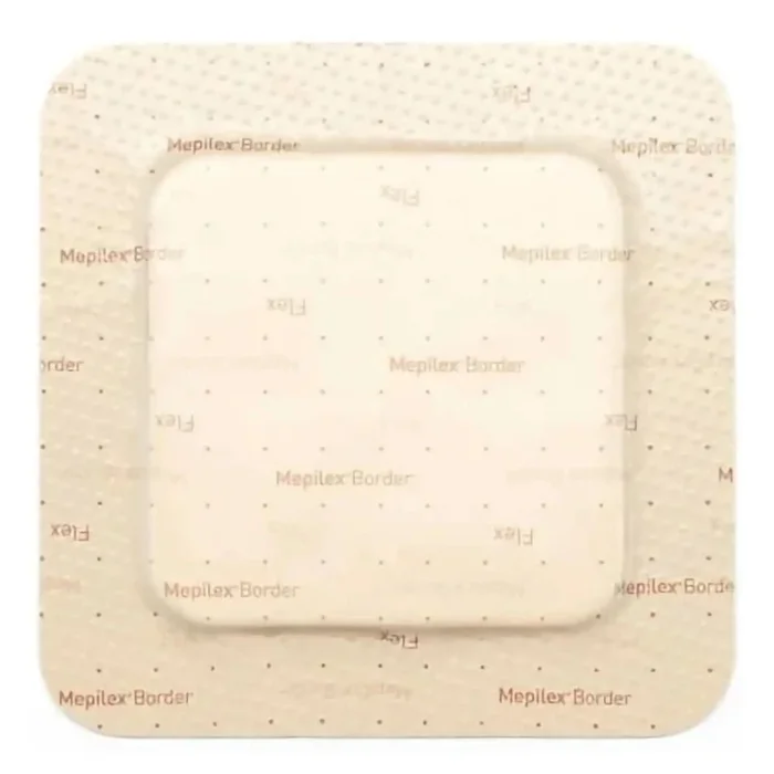 Mepilex® Border Flex Adhesive with Border Foam Dressing, 3 x 3 Inch