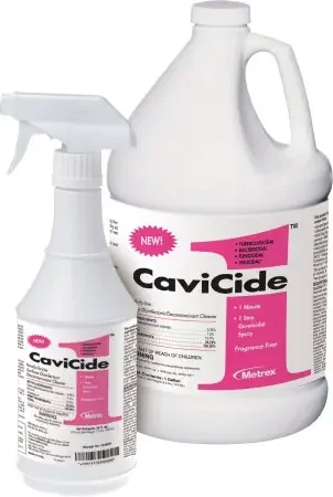 Metrex Research CaviCide1 Surface Disinfectant Cleaner Alcohol Based Liquid 1 gal. Jug Alcohol Scent – 13-5000