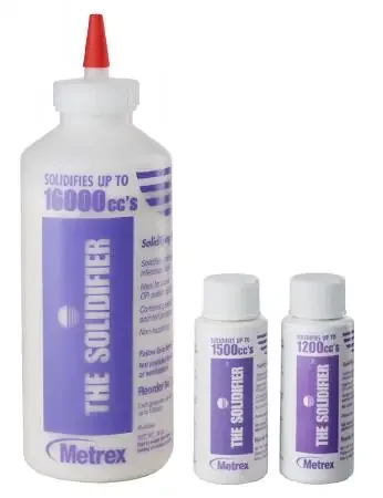 Metrex Research The Solidifier Fluid Solidifier 16,000cc Screw Top Bottle – SD-16000