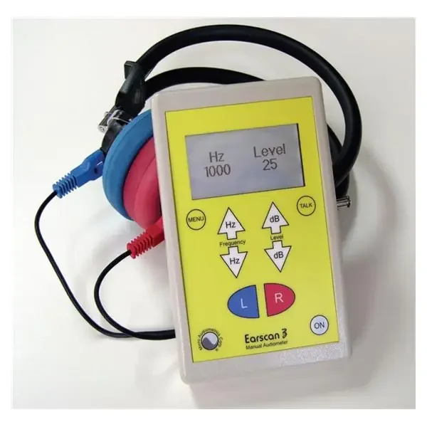 Micro Audiometers Corp Audiometer Manual Earscan 3 Ea – 6.001