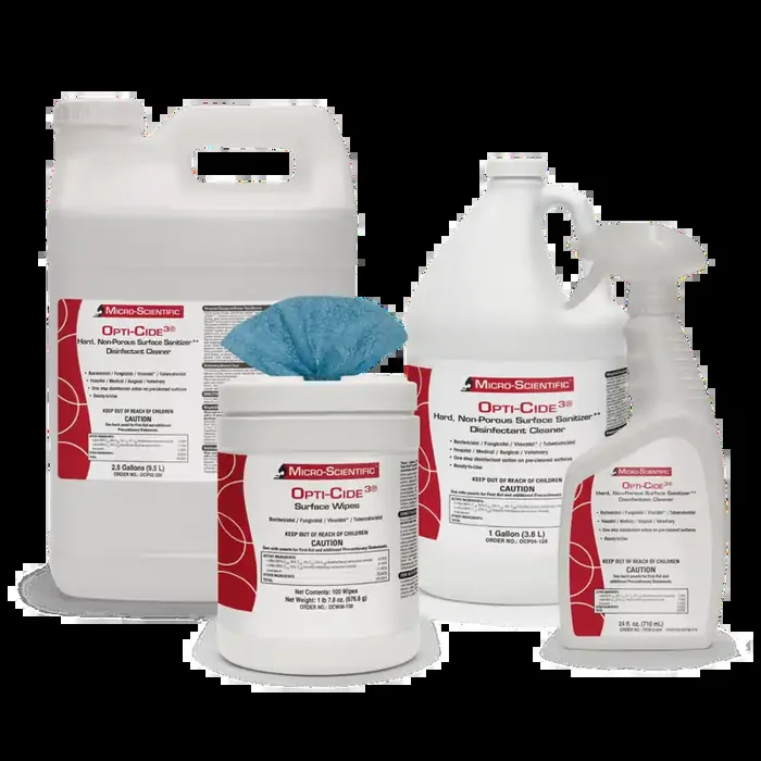 Micro Scientific Industries Opti-Cide3 Surface Disinfectant Cleaner Alcohol Based Liquid 30 gal. Drum Alcohol Scent – NEMSI30