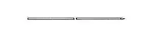 MicroAire Surgical Instruments Micro-Aire Orthopedic Wire K-Wire Single Trocar Point NonSterile 0.035 X 4 Inch – 1604-135NS