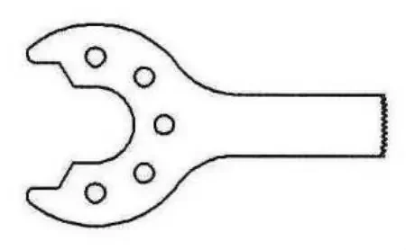MicroAire Surgical Instruments Micro Saw Blade Sagittal 5.5 Cutting Edge X 18 Cutting Depth X 0.4 Material Thk mm Radial Edge, Fine Tooth – ZS-412