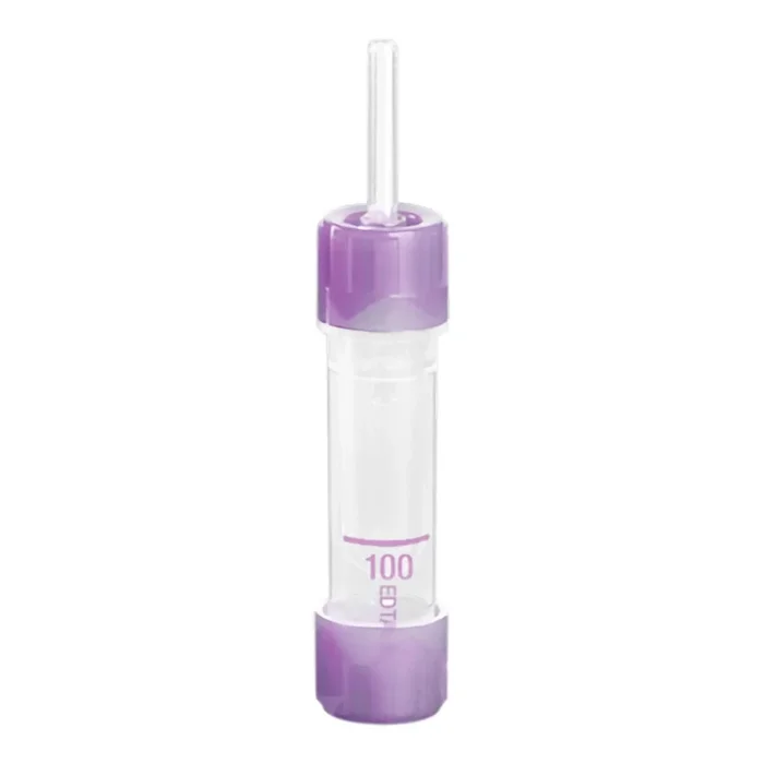 Microvette® 100 Capillary Blood Collection Tube, 100 µL, 10.8 x 46.6 mm