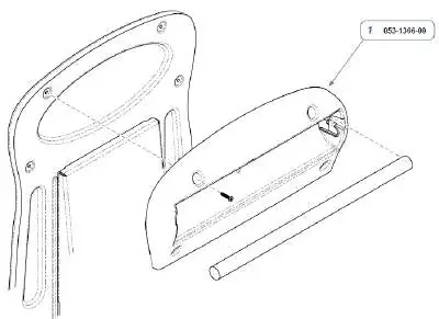 Midmark Paper Roll Holder – 9A409001