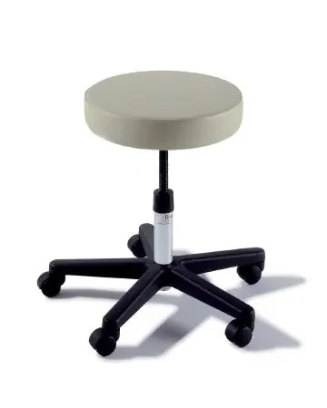 Midmark Ritter 270 Value Series Exam Stool Backless Manual Height Adjustment 5 Casters Shadow Gray – 270-003-232