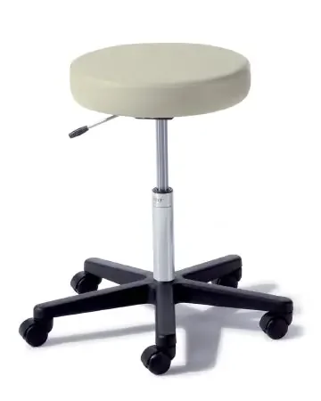 Midmark Ritter 272 Value Series Air Lift Exam Stool Backless Pneumatic Height Adjustment 5 Casters Shadow – 272-011-232