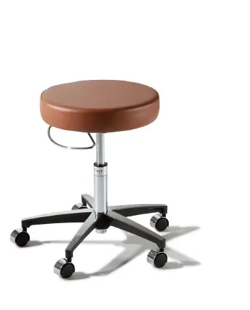 Midmark Ritter 276 Classic Series Exam Stool Backless Pneumatic Height Adjustment 5 Casters Shadow Gray – 276-001-232