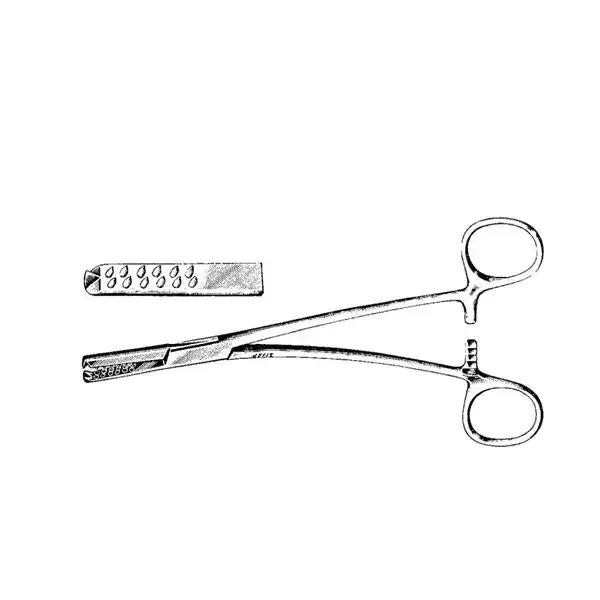 Miltex-Integra Clamp Meniscus Walton 7″ Straight Ea – 270-165