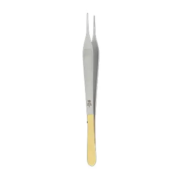 Miltex-Integra Forcep Dressing Adson 6″ Cross Serrated Tungsten Carbide Ea – 6-129TC