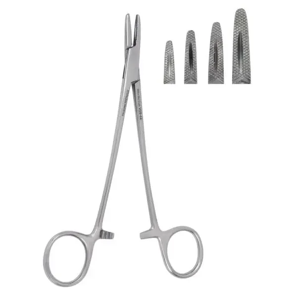 Miltex-Integra Holder Needle Mayo-Hegar Vantage 6″ Serrated Jaw Stainless Steel Ea – V98-44