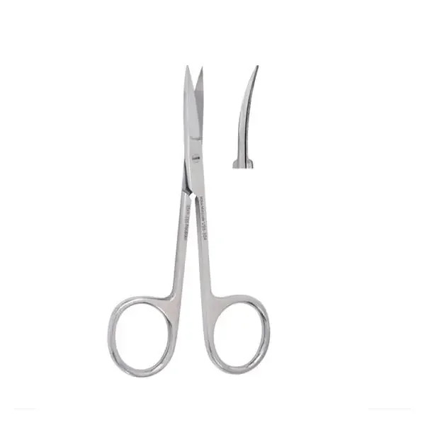 Miltex-Integra Scissors Iris Vantage 4-1/8″ Sharp Curved Stainless Steel Ea – V95-306