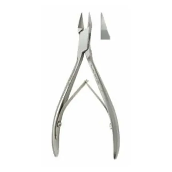 Miltex-Integra Splitter Nail Meister-Hand 5″ Straight Jaw Double Spring Stainless Steel Ea – MH40-226A