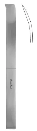 Miltex MeisterHand Osteotome Lambotte 6 mm Curved Blade OR Grade Stainless Steel NonSterile 9 Inch Length – H27-499