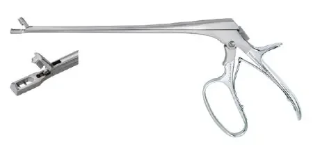 Miltex Miltex Biopsy Forceps Coppleson 7-3/4 Inch OR Grade Stainless Steel (German) NonSterile w/Lock Pistol Grip Handle w/Spring 3 X 7.5 Tapered Rectangle Bite w/Single Tooth on Both Jaws – 301461WL
