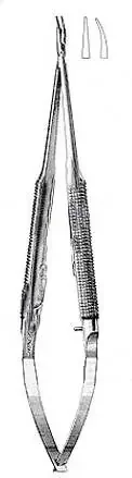 Miltex Needle Holder 7-1/8 Inch Smooth Jaws Spring Handle – 17-980