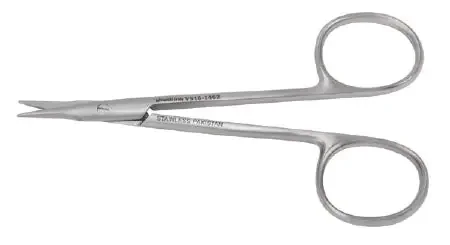 Miltex Vantage Tenotomy Scissors Stevens 4-1/8 Inch Length Office Grade Finger Ring Handle Straight Blade Blunt/Blunt – V918-1462