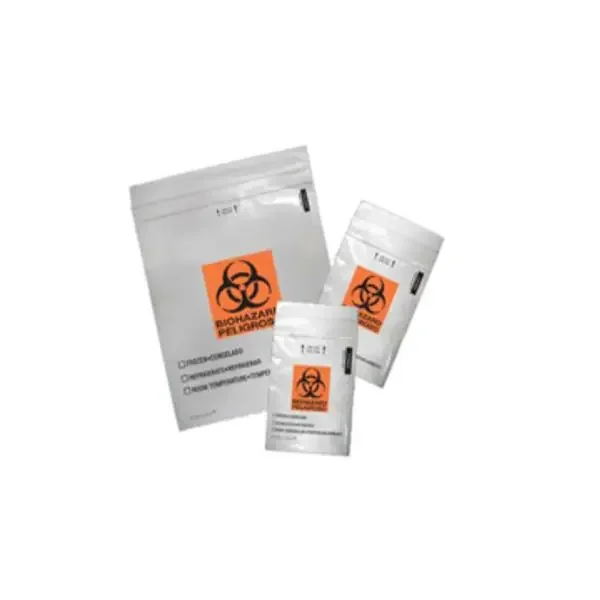 MiniGrip, Speci-Zip Biohazard Bag Clear Zip Closure With Symbol 100/Ca – IP2024B3T